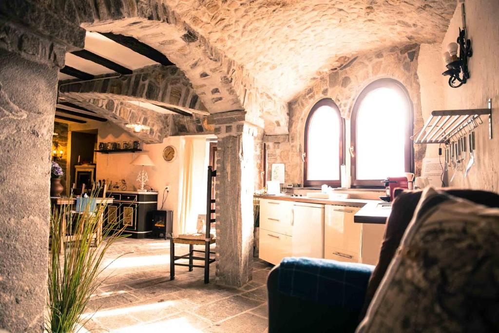 Posezení v ubytování Casa Alma Grotto