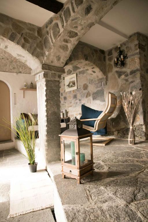 Posezení v ubytování Casa Alma Grotto
