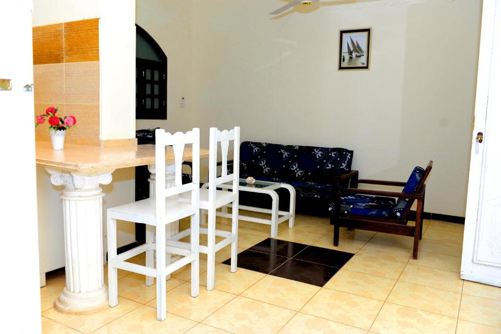 Posezení v ubytování Luxor Guest House