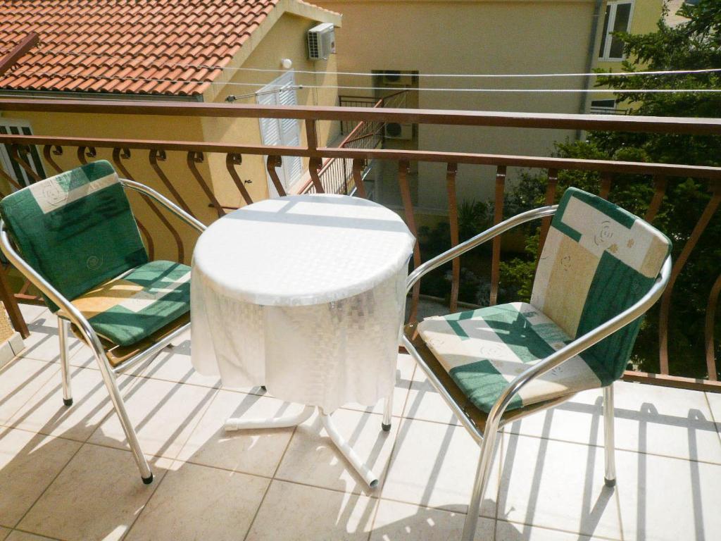 Balkón nebo terasa v ubytování Apartments Šarić
