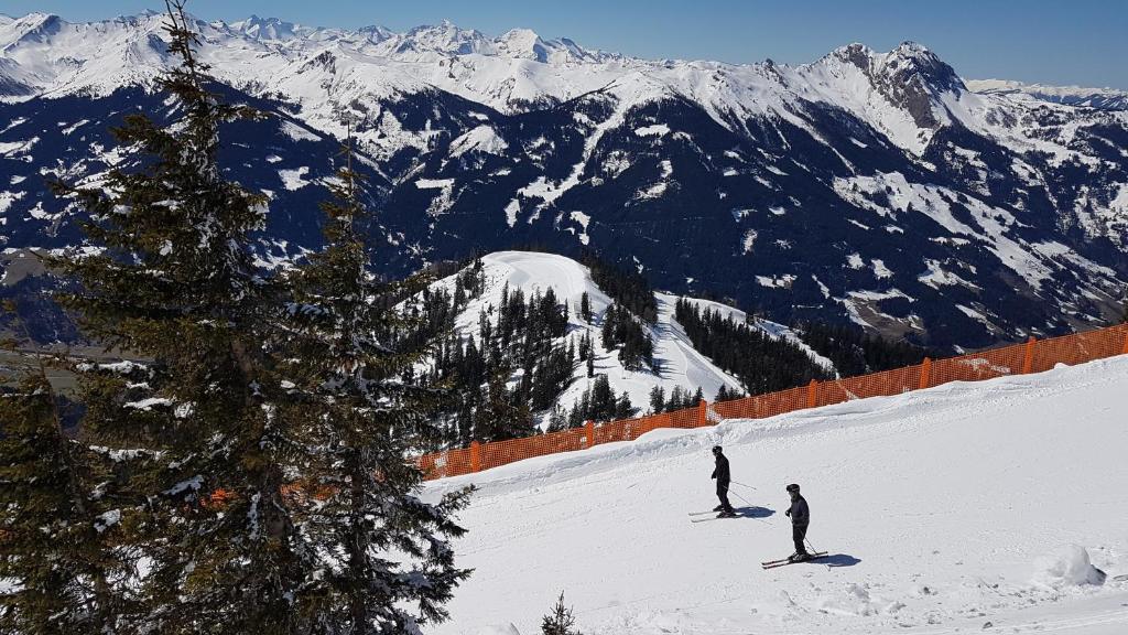 Frühstückpension Larson v zime