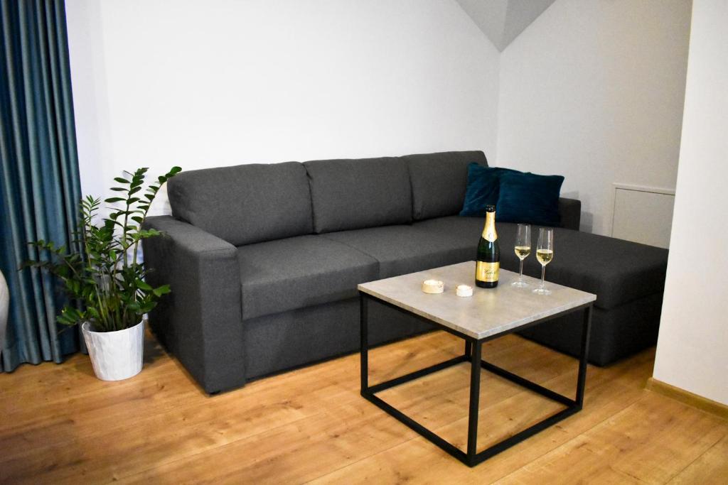 Posezení v ubytování Apartmány Runi