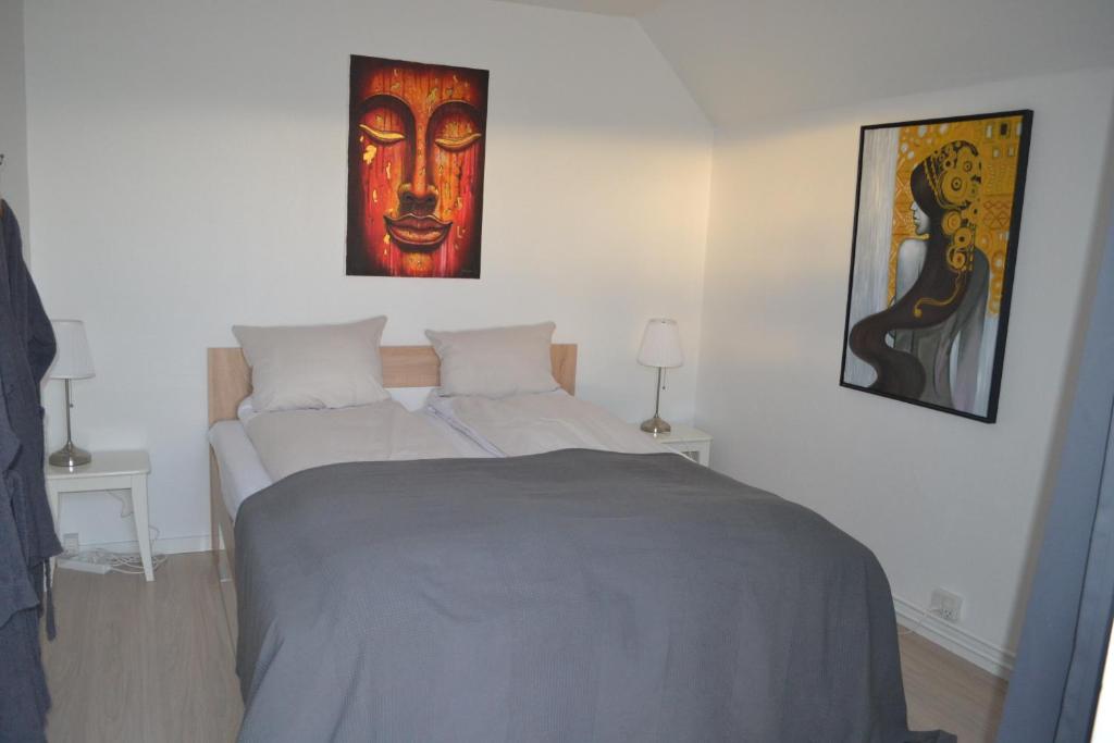 Postel nebo postele na pokoji v ubytování AD Apartment