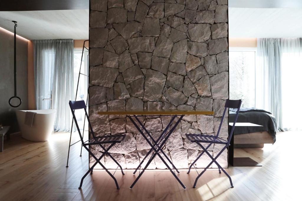 Posezení v ubytování Tulipa Natural Home