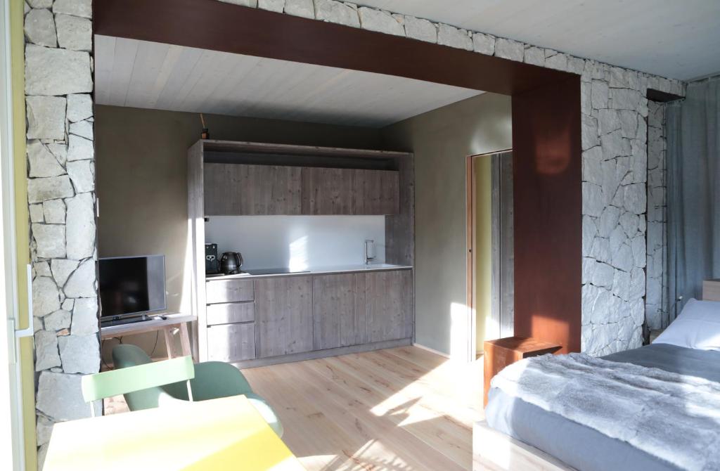 Postel nebo postele na pokoji v ubytování Tulipa Natural Home