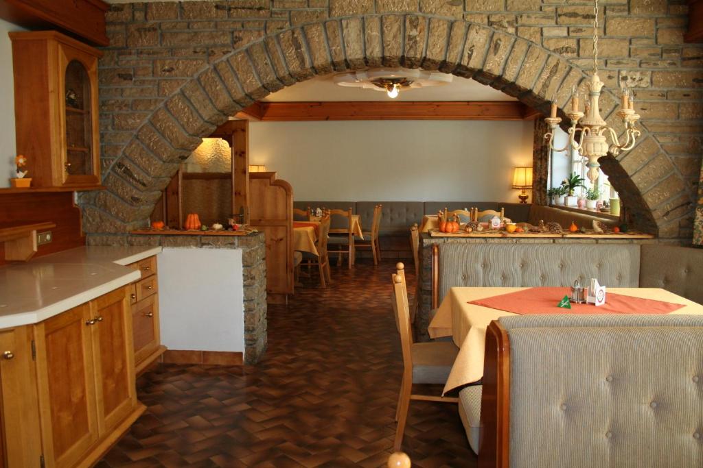 Restaurace v ubytování Gasthaus Überfuhr
