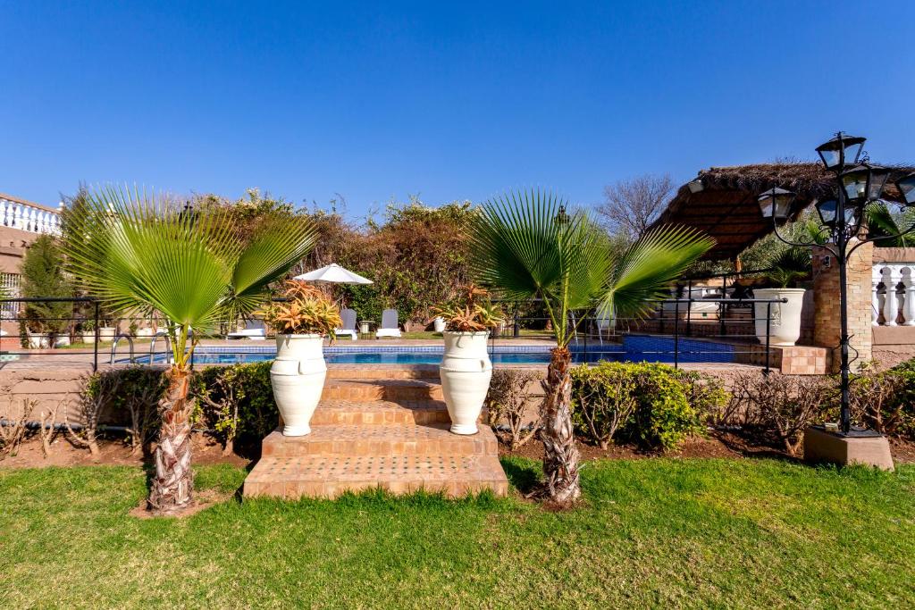 Zahrada ubytování Villa Ayche