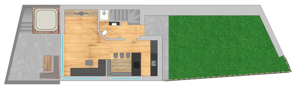 Plan piętra w obiekcie Nature luxury Chalet INSToul