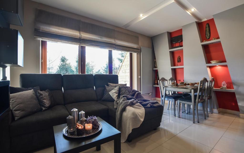 Posedenie v ubytovaní Szymoszkowa Residence Luxury Apartment
