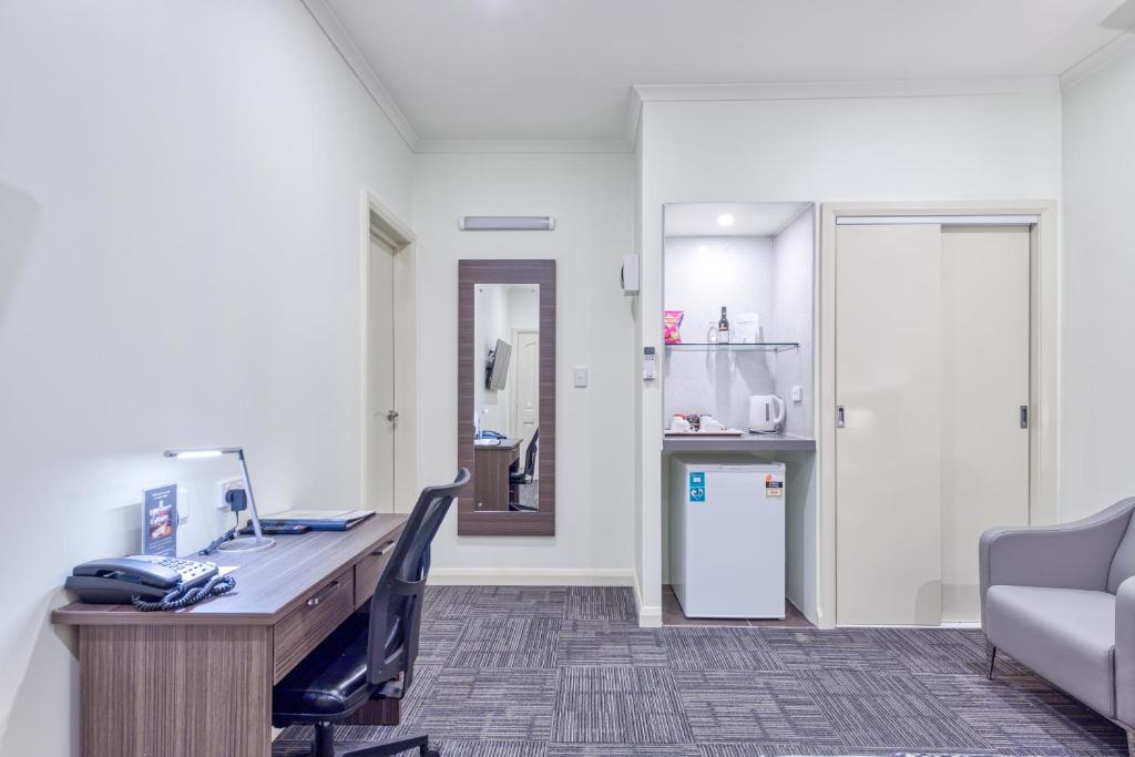 Kuchyň nebo kuchyňský kout v ubytování Best Western Melbourne Airport
