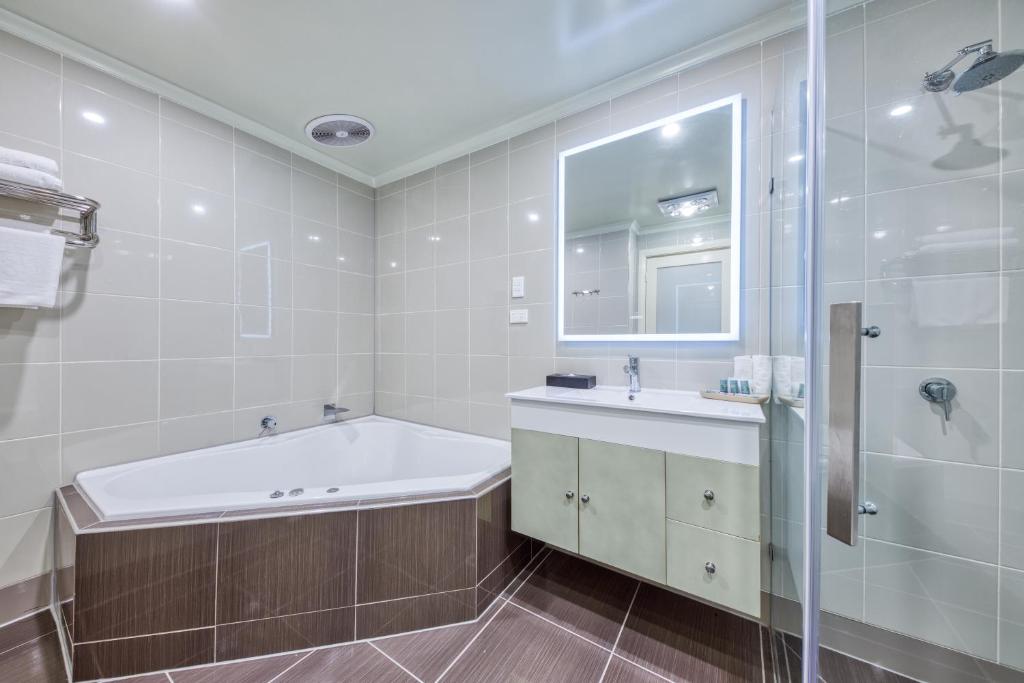 Koupelna v ubytování Best Western Melbourne Airport