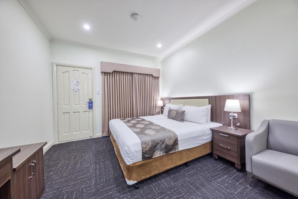 Postel nebo postele na pokoji v ubytování Best Western Melbourne Airport