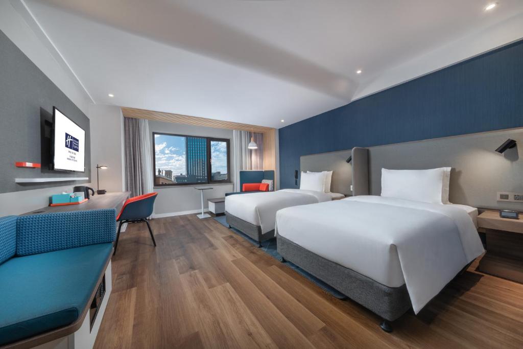 Holiday Inn Express Ningbo City Center by IHG - 带有移动性的双人房间可访问淋浴