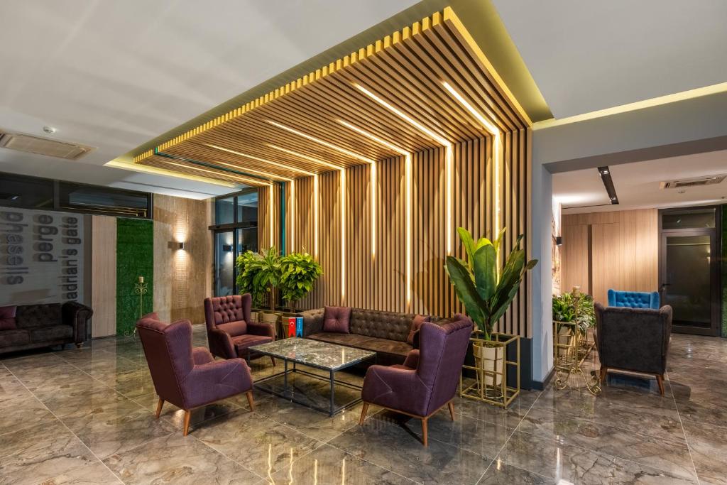 Posezení v ubytování Anelli Hotel