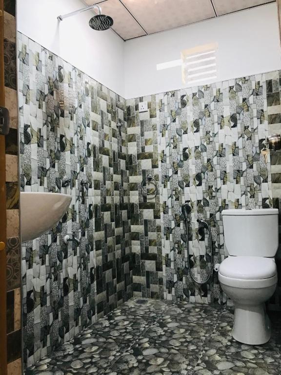 Koupelna v ubytování Medawatta Villa