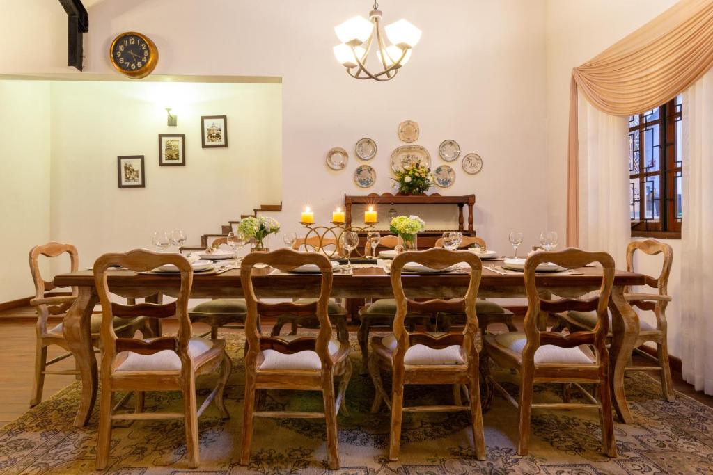 Posezení v ubytování Manuel Manor