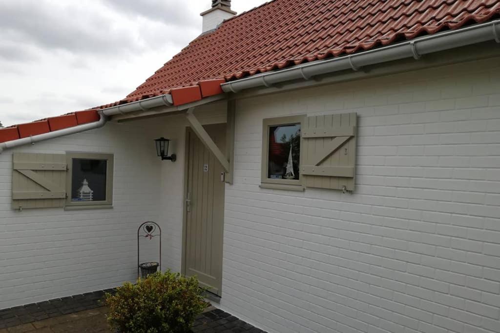 Bygningen som feriehuset ligger i