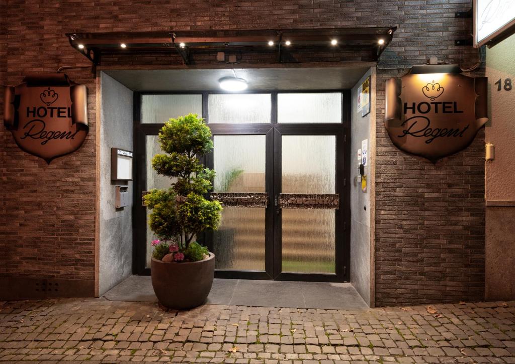 Exteriér nebo vchod ubytování Hotel Garni Regent