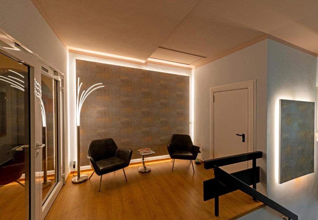 Posezení v ubytování Hotel Garni Regent