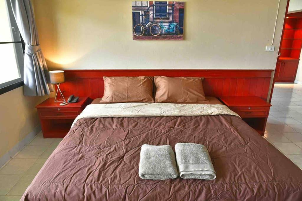 Voodi või voodid majutusasutuse Downtown 1 bed 1 bath suite Thonglor toas