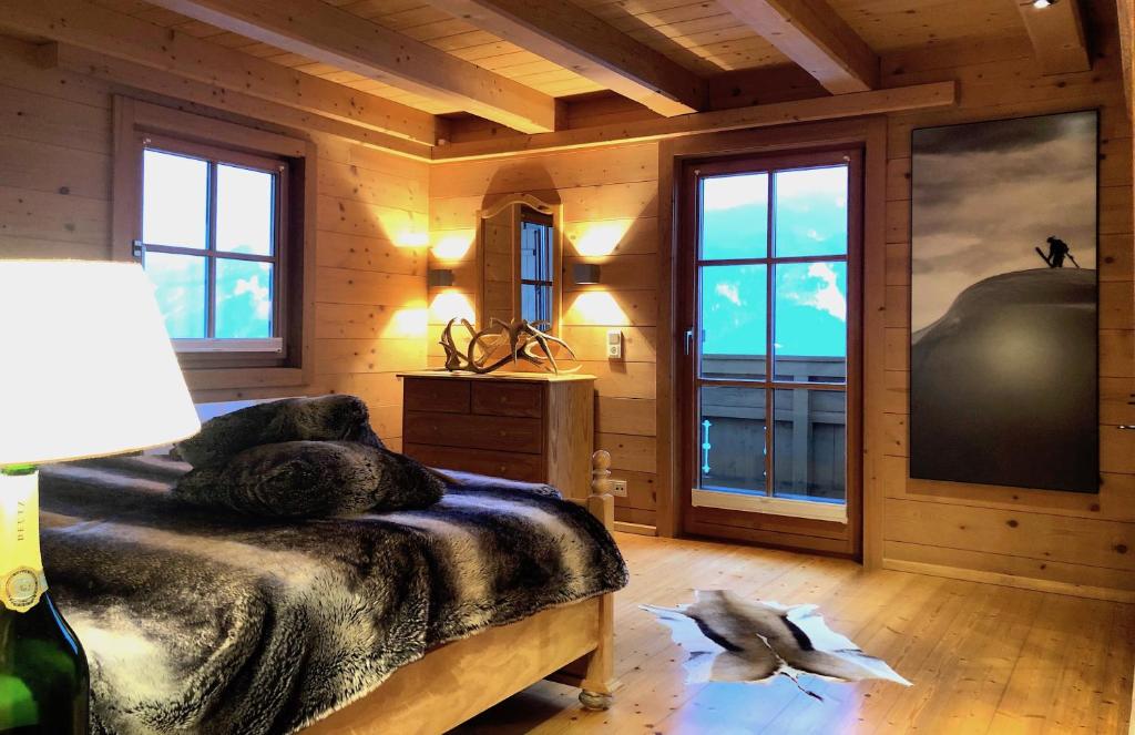 Posezení v ubytování Chalet Sonnberg