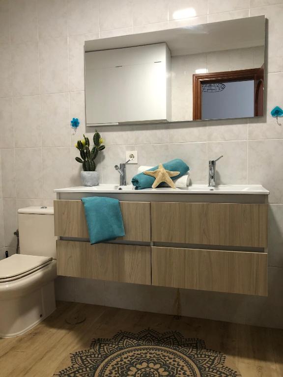 A bathroom at Casa Capricho