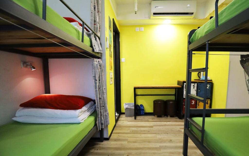 Letto o letti in una camera di Yesinn @YMT