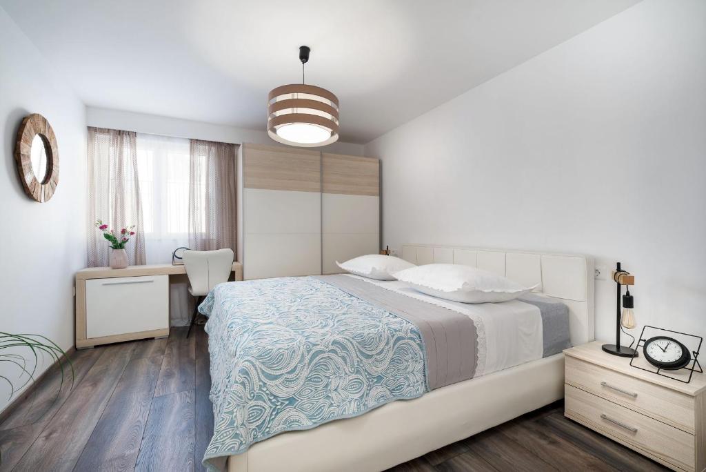 Postel nebo postele na pokoji v ubytování Villa Biston