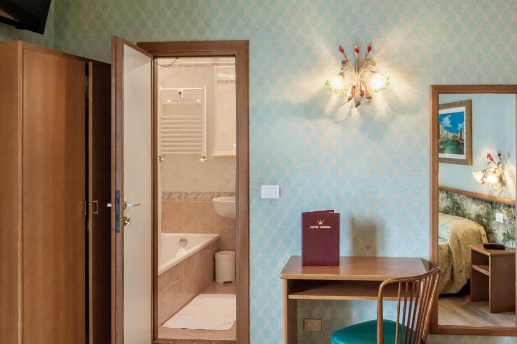 Predel za sedenje v nastanitvi Hotel Venezia