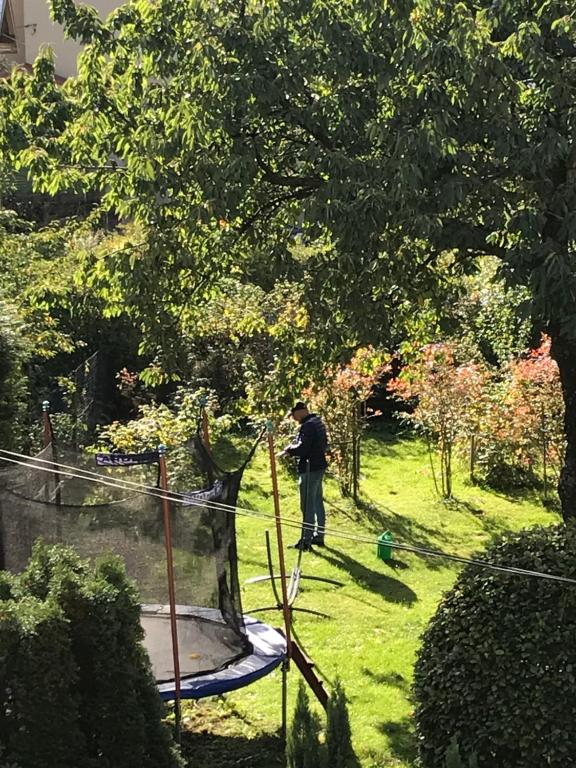 Vonkajšia záhrada v ubytovaní ApartamentVanessa