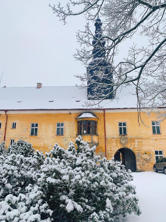Obiekt Zámek Ruda nad Moravou zimą