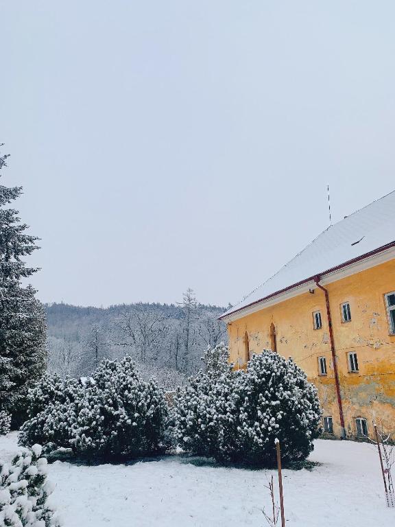 Obiekt Zámek Ruda nad Moravou zimą