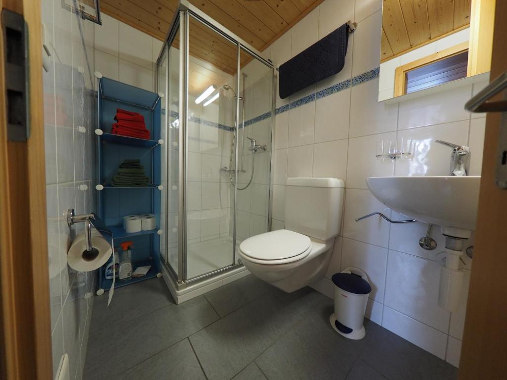 Koupelna v ubytování Holidayapartment Sydach