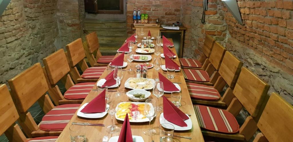 Posezení v ubytování Hotel Penzion Na Hradě