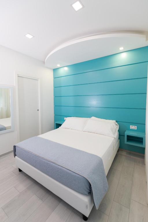 Postel nebo postele na pokoji v ubytování Dreams Tropea Mare "Parking Private"