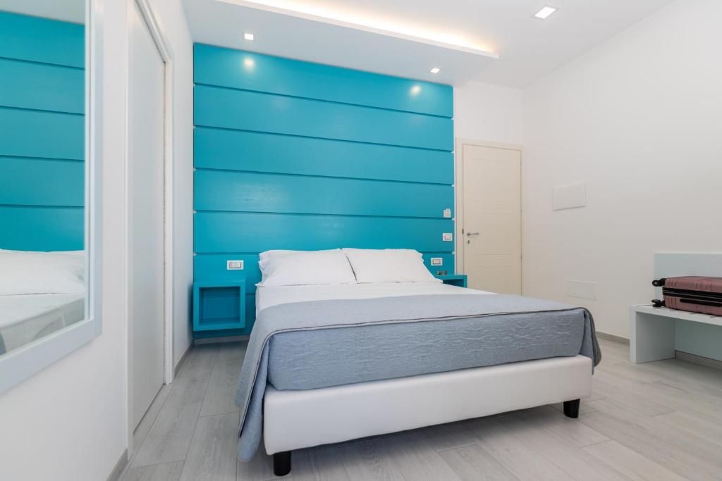 Postel nebo postele na pokoji v ubytování Dreams Tropea Mare "Parking Private"