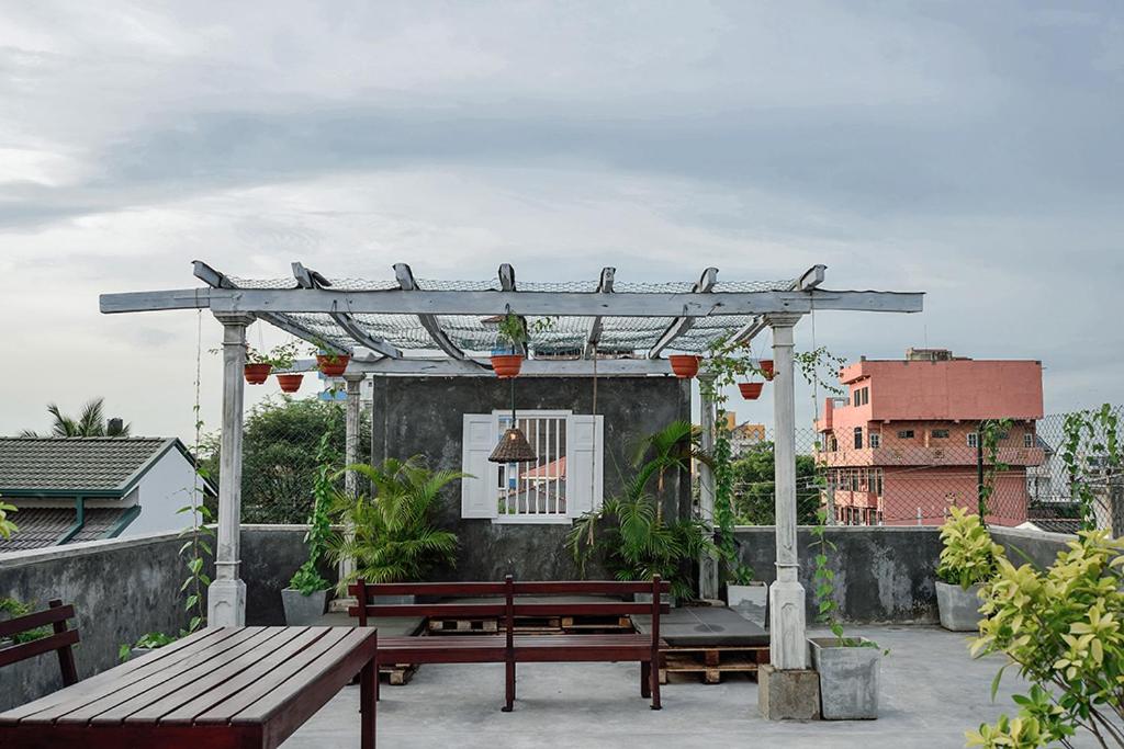 Zahrada ubytování Colombo Beach Hostel