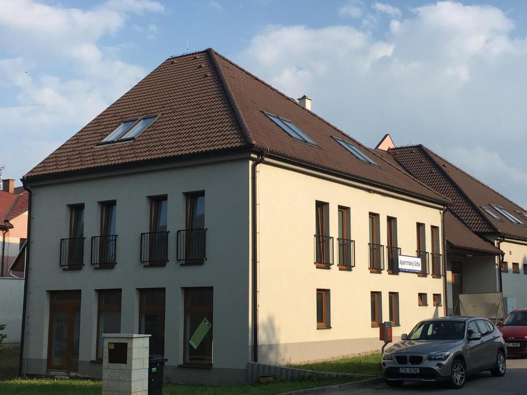 Budova, kde se apartmán nachází