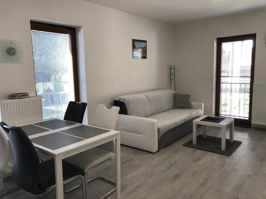Posezení v ubytování KAMENICE NAD LIPOU, apartmány SOFIA Kamenice nad Lipou