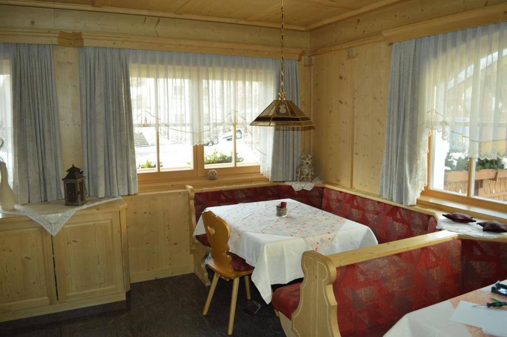 Posezení v ubytování Residence Rogger