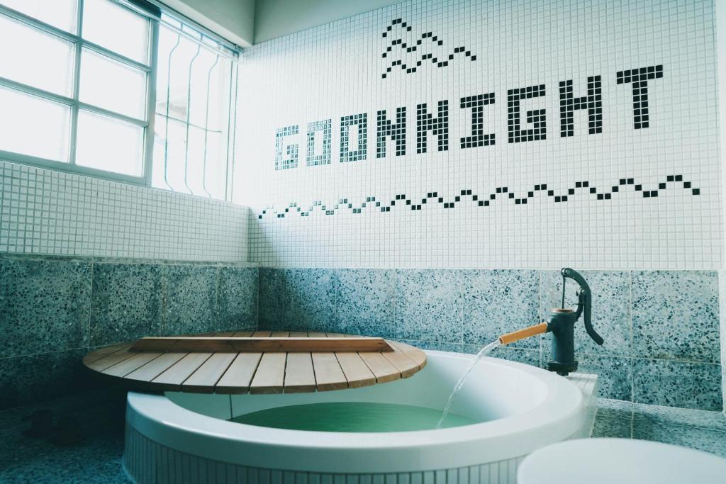 Koupelna v ubytování Goonnight Hostel