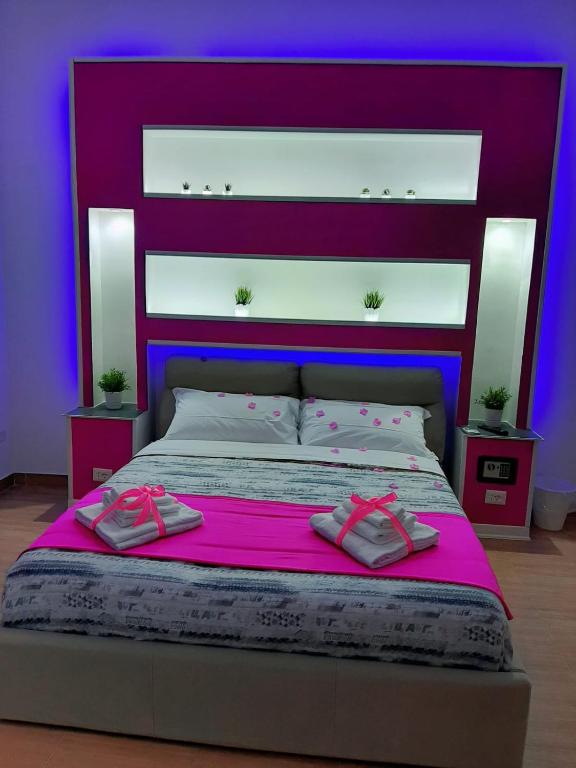 Postel nebo postele na pokoji v ubytování Red House
