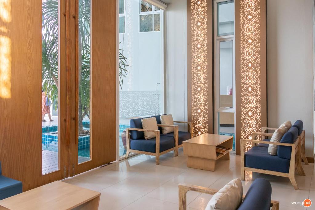 Posezení v ubytování Grand Vista Hotel Chiangrai