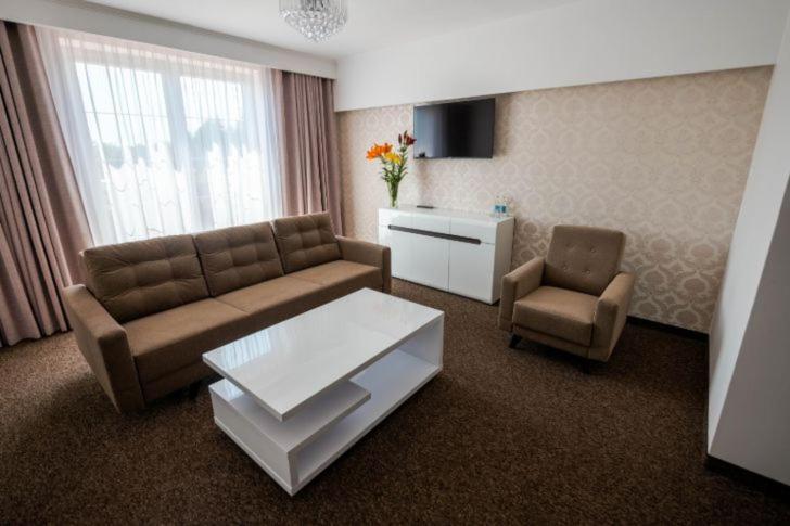 Area tempat duduk di Hotel Pałacowa