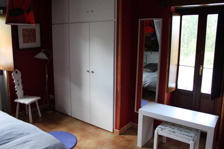Cama o camas de una habitación en Casa Rural Andutza