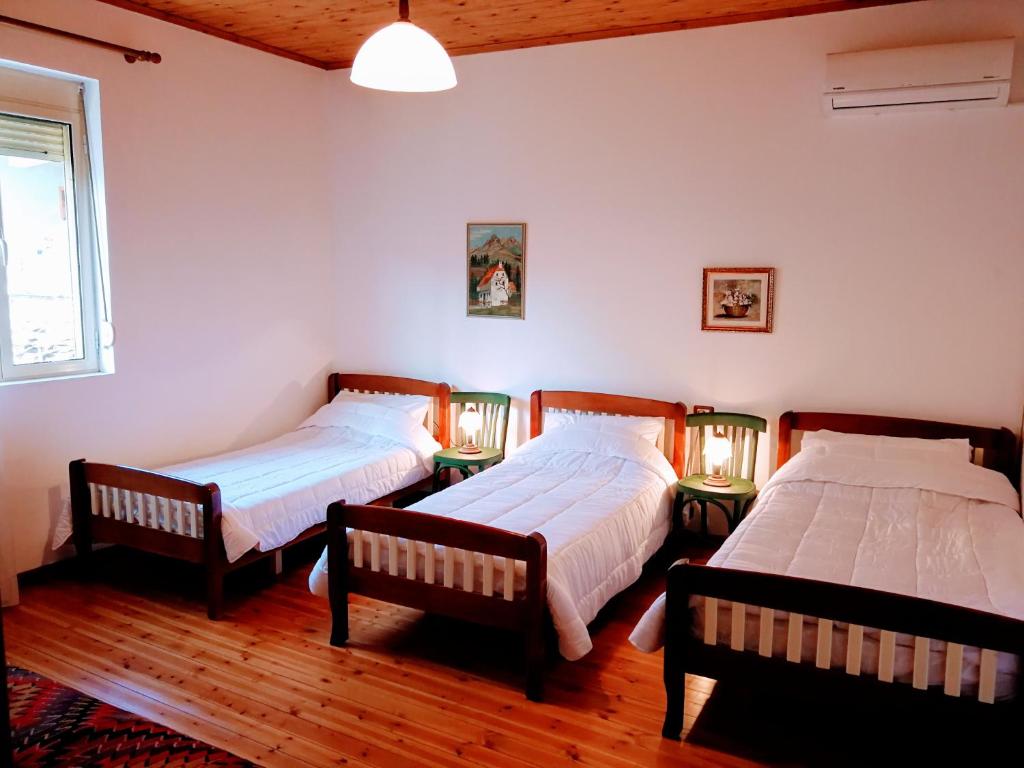 Postel nebo postele na pokoji v ubytování CastleHouse