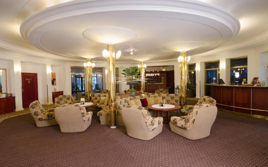 Posezení v ubytování Hotel Ostrov