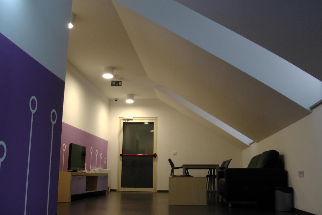 TV a/nebo společenská místnost v ubytování Youth Hostel Krško