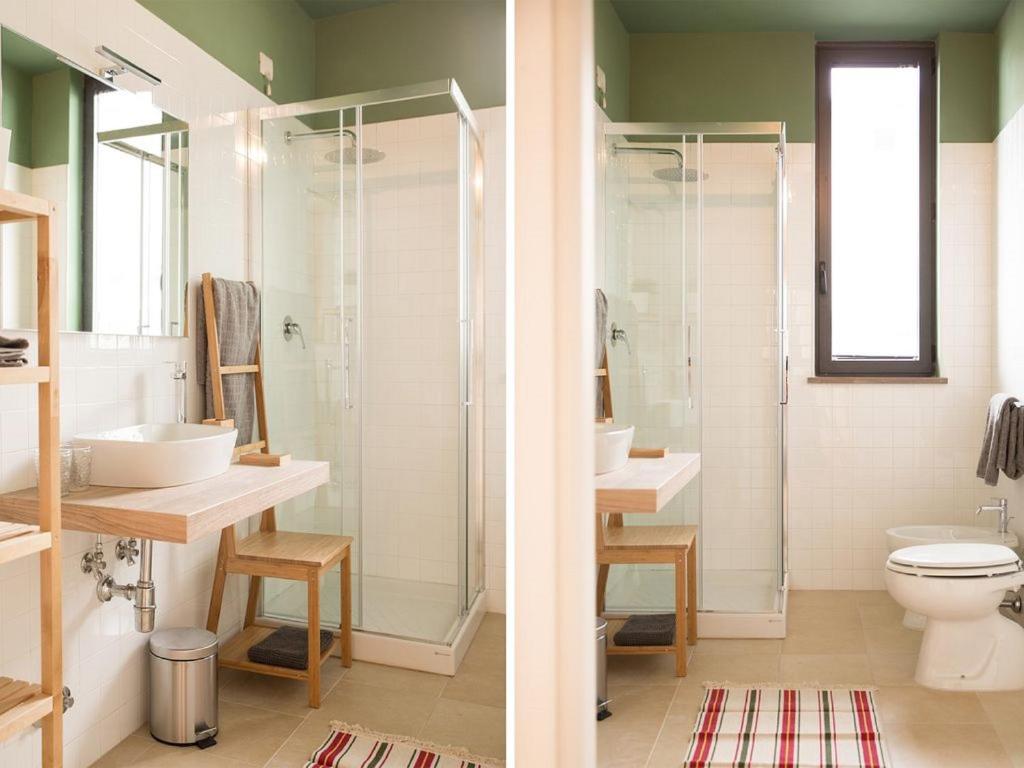 A bathroom at ATTICO DELLA LATTA