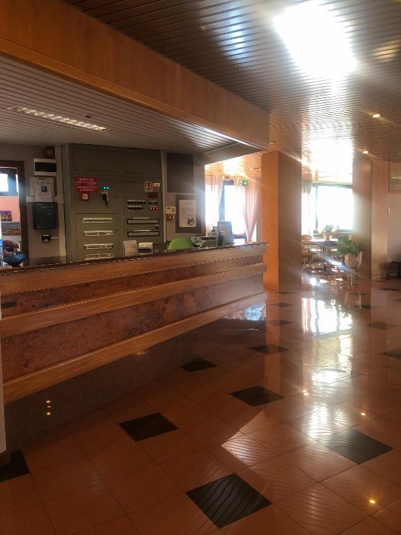Restaurace v ubytování Albergo Casa dell'Ospite